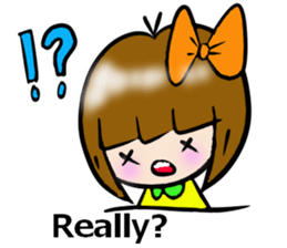 TALK OF KAWAII GIRL RIKKA sticker #7025859