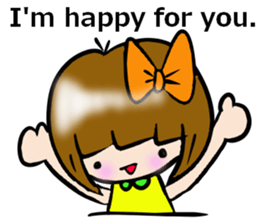 TALK OF KAWAII GIRL RIKKA sticker #7025860