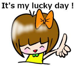 TALK OF KAWAII GIRL RIKKA sticker #7025861