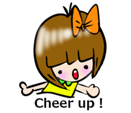 TALK OF KAWAII GIRL RIKKA sticker #7025864