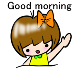 TALK OF KAWAII GIRL RIKKA sticker #7025866