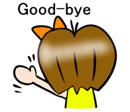 TALK OF KAWAII GIRL RIKKA sticker #7025867