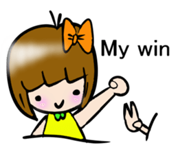 TALK OF KAWAII GIRL RIKKA sticker #7025868