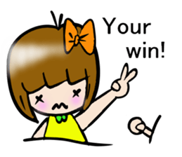 TALK OF KAWAII GIRL RIKKA sticker #7025869