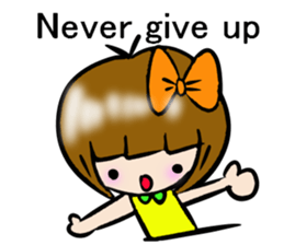 TALK OF KAWAII GIRL RIKKA sticker #7025873