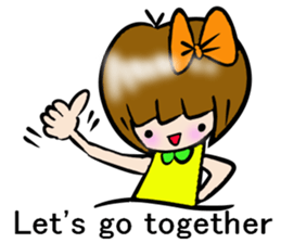 TALK OF KAWAII GIRL RIKKA sticker #7025875