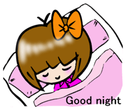 TALK OF KAWAII GIRL RIKKA sticker #7025878