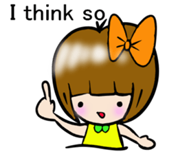 TALK OF KAWAII GIRL RIKKA sticker #7025884