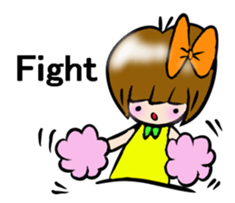 TALK OF KAWAII GIRL RIKKA sticker #7025885