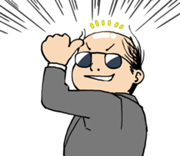 Cute Bald Head2(ENG) sticker #7026333