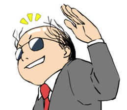 Cute Bald Head2(ENG) sticker #7026334