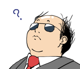 Cute Bald Head2(ENG) sticker #7026338