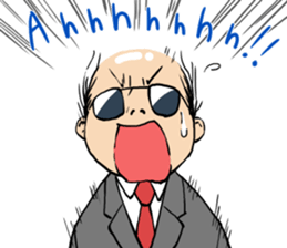 Cute Bald Head2(ENG) sticker #7026344