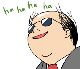 Cute Bald Head2(ENG) sticker #7026358