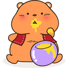 Honbee the Honey Bear sticker #7026569