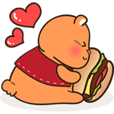 Honbee the Honey Bear sticker #7026575