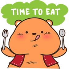 Honbee the Honey Bear sticker #7026589