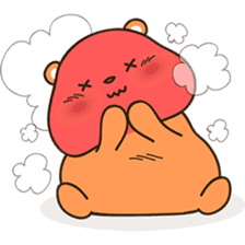 Honbee the Honey Bear sticker #7026590