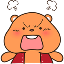 Honbee the Honey Bear sticker #7026592