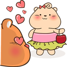 Honbee the Honey Bear sticker #7026596