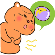 Honbee the Honey Bear sticker #7026597