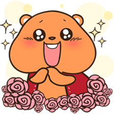 Honbee the Honey Bear sticker #7026598