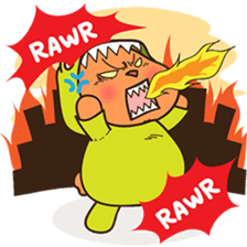 Honbee the Honey Bear sticker #7026602