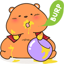 Honbee the Honey Bear sticker #7026604