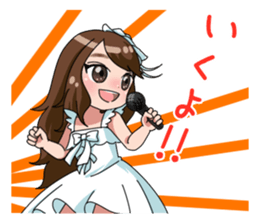 Narumi Takiguchi -Gives you power!- sticker #7026931