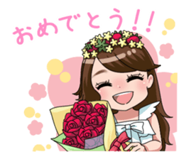 Narumi Takiguchi -Gives you power!- sticker #7026947