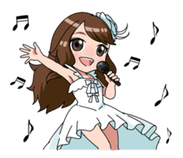 Narumi Takiguchi -Gives you power!- sticker #7026953