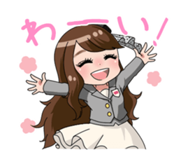 Narumi Takiguchi -Gives you power!- sticker #7026963