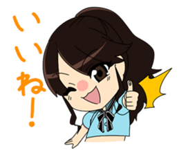 "Justice&lovely heroes" ULTRAGIRL sticker #7027129