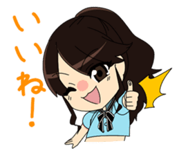 "Justice&lovely heroes" ULTRAGIRL sticker #7027129