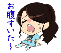 "Justice&lovely heroes" ULTRAGIRL sticker #7027145