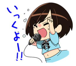 "Justice&lovely heroes" ULTRAGIRL sticker #7027148