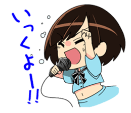 "Justice&lovely heroes" ULTRAGIRL sticker #7027148