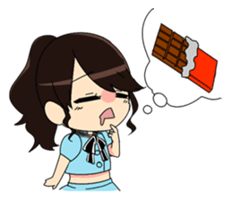 "Justice&lovely heroes" ULTRAGIRL sticker #7027149