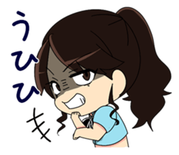 "Justice&lovely heroes" ULTRAGIRL sticker #7027157