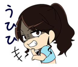 "Justice&lovely heroes" ULTRAGIRL sticker #7027157