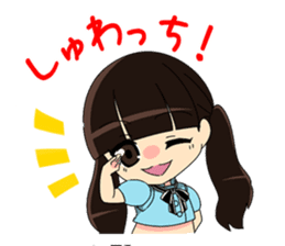 "Justice&lovely heroes" ULTRAGIRL sticker #7027159