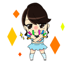 "Justice&lovely heroes" ULTRAGIRL sticker #7027161