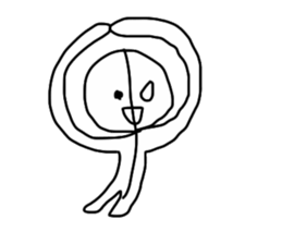 half of demon sticker #7027273