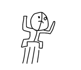 half of demon sticker #7027289