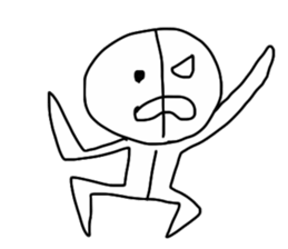 half of demon sticker #7027293