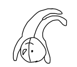 half of demon sticker #7027309