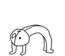 half of demon sticker #7027310