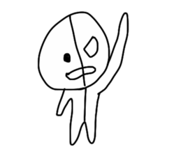 half of demon sticker #7027318