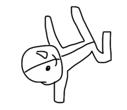 half of demon sticker #7027320