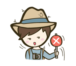 Backpack Sir Sir sticker #7027411